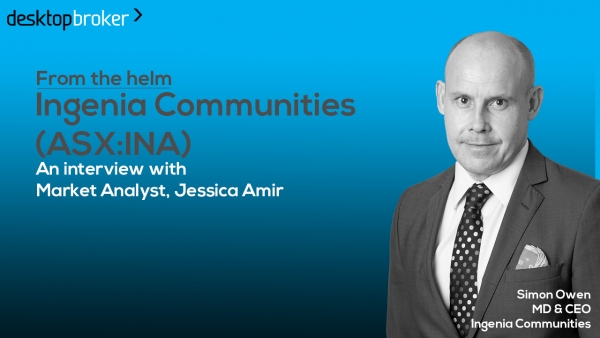 From the helm: Ingenia Communities’ (ASX:INA) MD & CEO Simon Owen